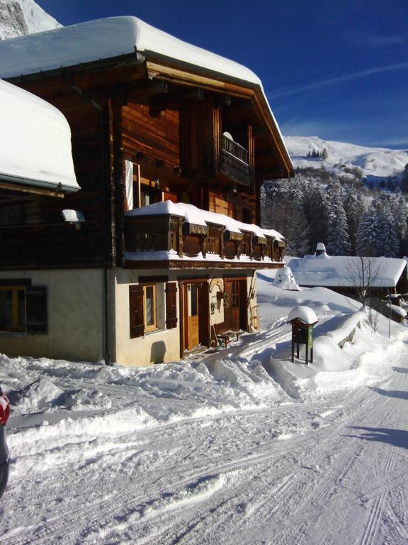 Le Foueustarle Appartement La Giettaz Kamer foto